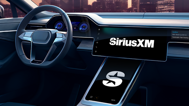 SiriusXM Media Brand in Vehicle