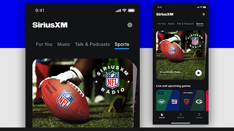 Media App - SiriusXM NFL Radio