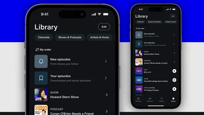SiriusXM Library